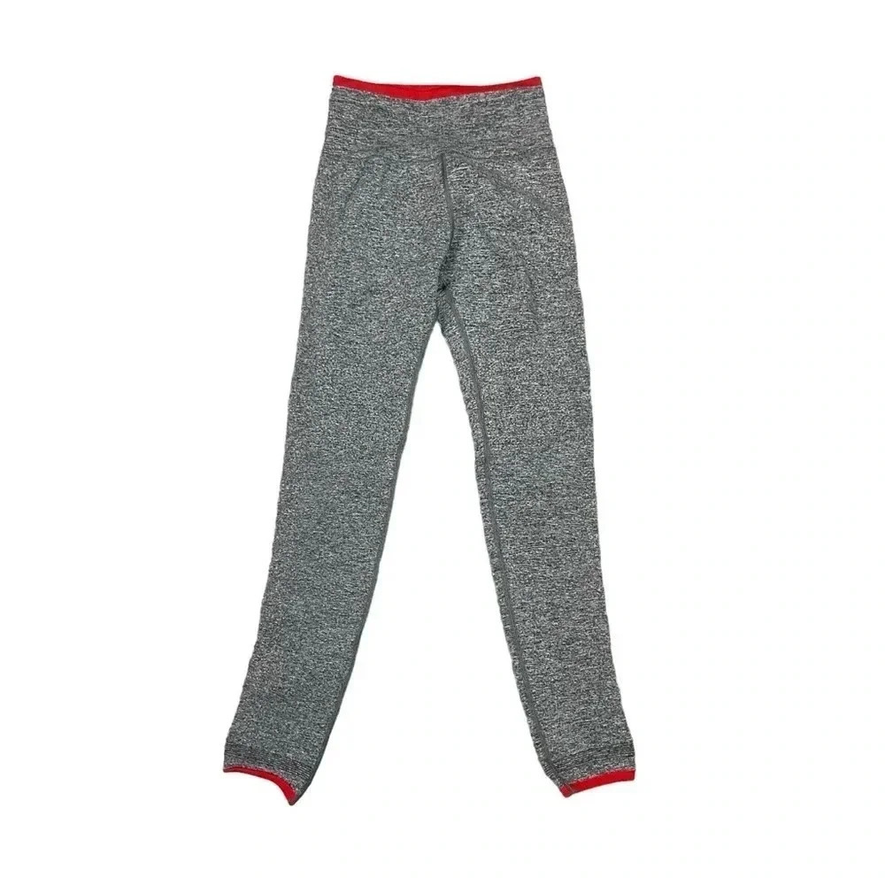 Athleta Gray Andes Seamless Tight High Rise Size XS